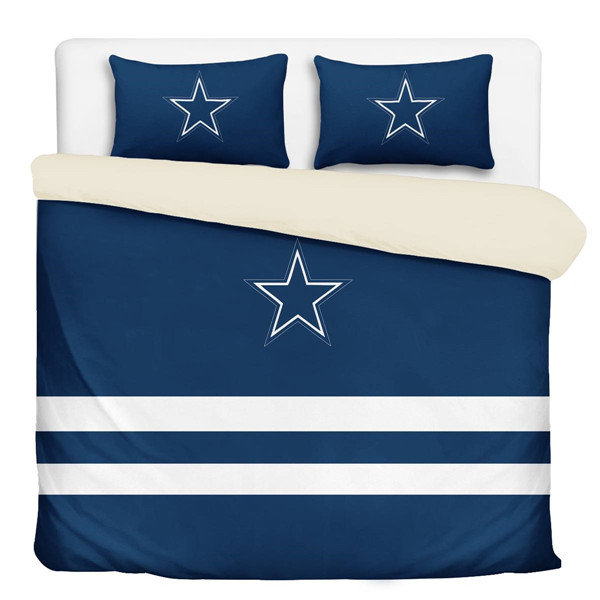 Dallas Cowboys 3-Pieces Full Bedding 002